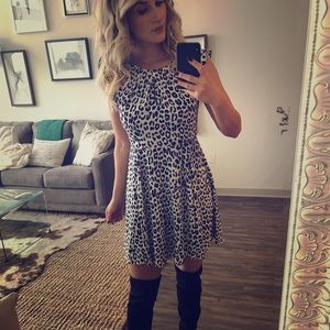 Animal Print Dress